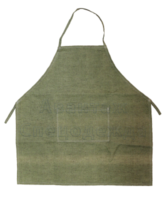 Фартук брезентовый плотность 480-500 ОП тип Б с карманом