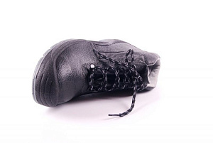 Ботинки юфтевые литьевого метода крепления на ПУ + ТПУ подошве с искусственным мехом